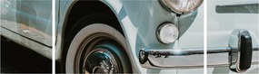 Obraz - Fiat retro samochód (170x50 cm)