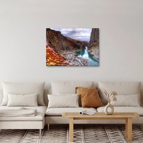 Obraz - Kanion Studlagil (70x50 cm)