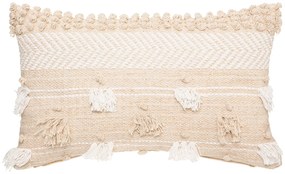 Ozdobna poduszka Cot Sand, bawełniana, boho, 30 x 50 cm