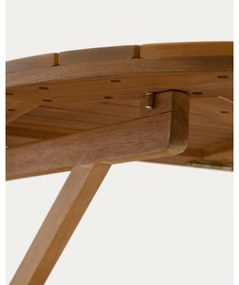 Wiszący stolik balkonowy z litego drewna akacjowego 50x70 cm Amarilis – Kave Home