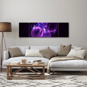 Abstrakcyjny obraz bąbelków (170x50 cm)