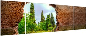 Obraz - Ogród Eden (170x50 cm)