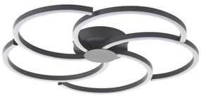 Brilliant - LED Plafon ściemnialny FICO LED/32W/230V śr. 57 cm czarny