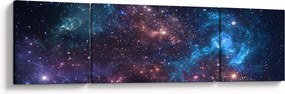 Obraz - Nocne niebo (170x50 cm)