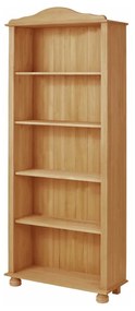 Regał z litego drewna sosnowego 70x181 cm Ella – Støraa