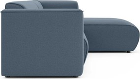 Niebieski narożnik (prawostronny/z szezlongiem) Merid – Ropez