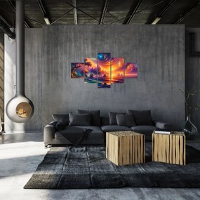 Obraz - Magiczny świat (125x70 cm)