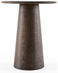 Okrągły stolik z litego drewna dębowego ø 40 cm Mushroom – Gazzda