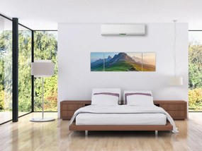 Obraz - Dolomity (170x50 cm)
