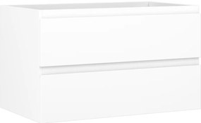 Mexen Orio szafka łazienkowa podumywalkowa 80 cm, 2 szuflady, biała mat - 91A10-08047-2-BFF01