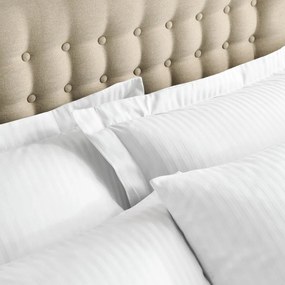 Adamaszkowe poszewki na poduszki zestaw 2 szt. 75x50 cm Satin Stripe – Catherine Lansfield