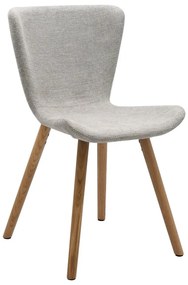 Beżowe krzesło Teslin – Unique Furniture