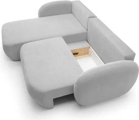 Narożnik OLIO Lewostronny w tkaninie Aragon 80