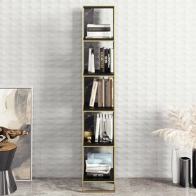 Biblioteczka Polka Black and Gold