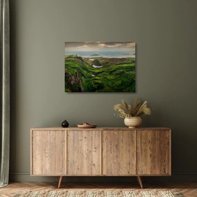 Obraz na szkle - Quiraing, Szkocja (70x50 cm)