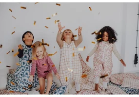 Śpiworek dziecięcy Denim Lions – Malomi Kids
