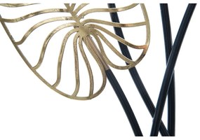 Metalowa dekoracja wisząca z wzorem liści Mauro Ferretti Luxy -B-, 31x90 cm