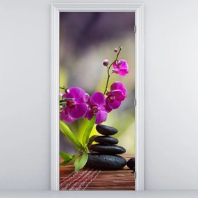 Fototapeta na drzwi - SPA i kamienie (95x205cm)