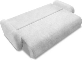 Sofa VIDI Rozkładana Dwuosobowa Szara Szenil Japandi