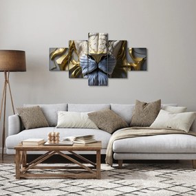 Obraz - Głowa Lwa (125x70 cm)