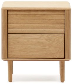 Szafka nocna w dekorze dębu Lenon – Kave Home