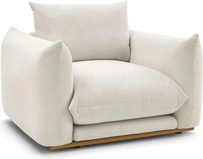 Kremowy fotel Ernest – Bobochic Paris