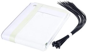 Żółto-zielona plastikowa osłona balkonowa 500x85 cm Butterfly – Maximex