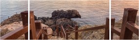 Obraz - Zejście ku morzu (170x50 cm)