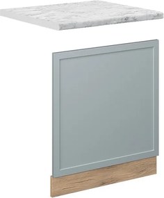 Panel przedni jasnoniebiesko-szary 60x1.6x67.4 fame-line