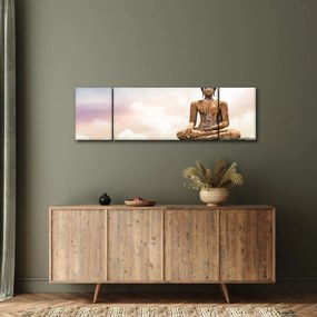Obraz - Budda nadzorujący ziemię (170x50 cm)
