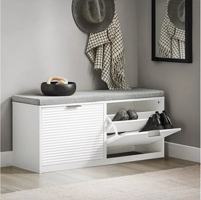 Ławka na buty z siedziskiem w przedpokoju FSR147-W