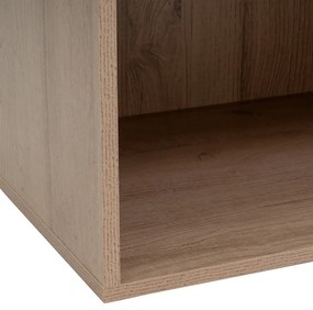 Otwarta szafa modułowa w dekorze dębu w naturalnym kolorze 60x180x45 cm Modular – Casa Selección
