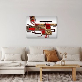 Obraz abstrakcji (70x50 cm)