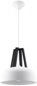 Biała lampa w stylu skandynawskim - EX516 L7-H21