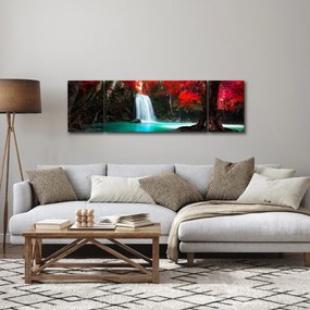 Obraz - Wodospad (170x50 cm)