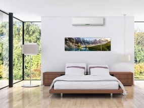 Obraz - Kanada, Park Narodowy Banff, Jezioro Moraine (170x50 cm)