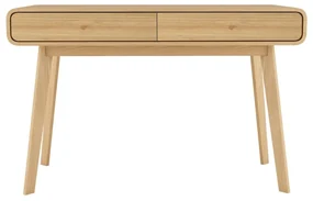 Biurko w dekorze dębu 50x120 cm Cassie – Støraa