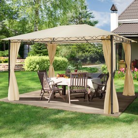 TOOLPORT Pawilon ogrodowy Rendezvous Classic szampański, 3x4m - (300110)