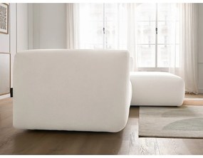 Biały narożnik (prawostronny/z szezlongiem) Talia – Bobochic Paris