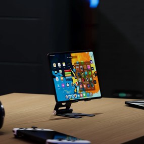 Aluminiowy stojak na telefon na biurko, podstawka pod tablet Diablo X-Dock