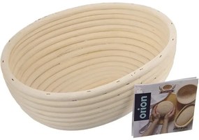 Orion Koszyk do pieczywa rattan owalny, 24 x 18,5 x 9 cm, S