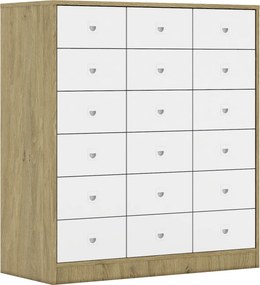 Szafka szkolna szuflady Blox BASE 110 index 3PP-3R-12SB-6SS