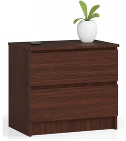 Klasyczna Komoda Z Szufladami Wenge D7-W79