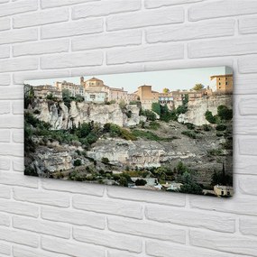 Zdjęcie na płótnie Górska Panorama Hiszpańskiego Miasta