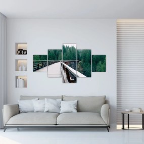 Obraz - Most do wierzchołków drzew (125x70 cm)