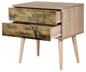 Stolik nocny Two Sonoma Oak