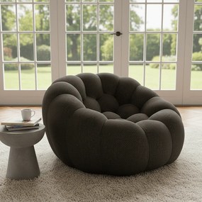 Coco Living Fotel do salonu Cocoon 1-osobowy – czekoladowy