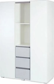 Szafa DALIA biała/szara