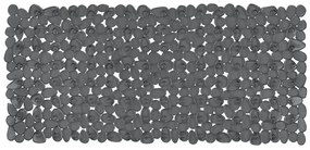 Spirella Antypoślizgowa mata do wanny RIVER STONE,ciemnoszara, 75 x 36 cm