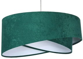 Zielono-biała asymetryczna lampa wisząca - EX972 Osmo